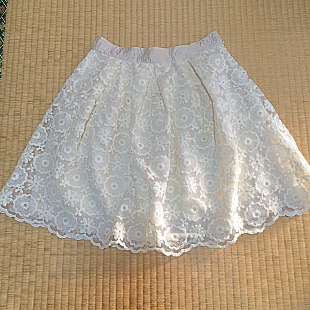 SM2(サマンサモスモス)のレース♡スカート レディースのスカート(ひざ丈スカート)の商品写真