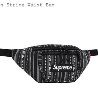 シュプリーム(Supreme)の20ss supreme Woven Stripe Waist Bag (ショルダーバッグ)