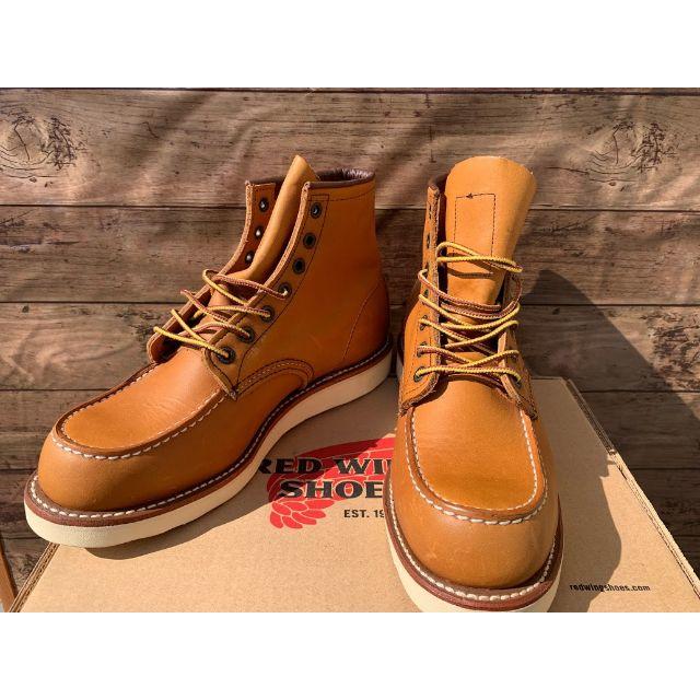 希少サイド羽刻印RED WING 875 　26cm US8  レッドウイング靴/シューズ