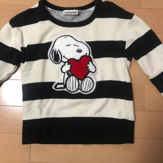 ピーナッツ(PEANUTS)のスヌーピー  トレーナー　110cm(Tシャツ/カットソー)