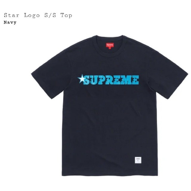 NavySIZE☆20SS Supreme Star Logo Mサイズ ネイビー week9