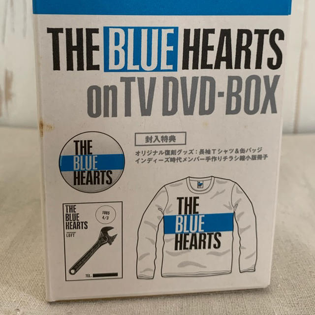 【THE BLUE HEARTS on TV DVD-BOX】5枚組 エンタメ/ホビーのDVD/ブルーレイ(ミュージック)の商品写真