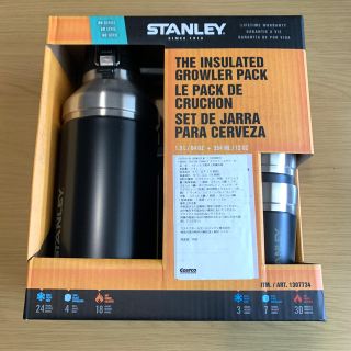 スタンレー(Stanley)のSTANLEY GROWLER  グロウラー 1.9L＋コップ(2個) 黒(その他)