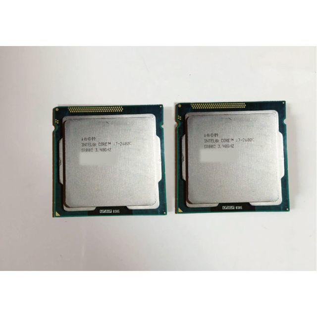 CPU Intel i7-2600K 2点セット【動作確認品】