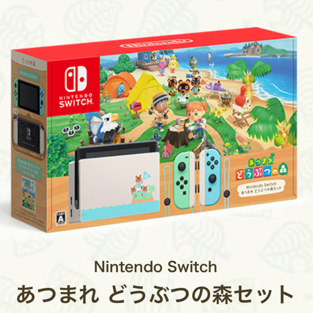 ニンテンドースイッチ　あつまれどうぶつの森セット