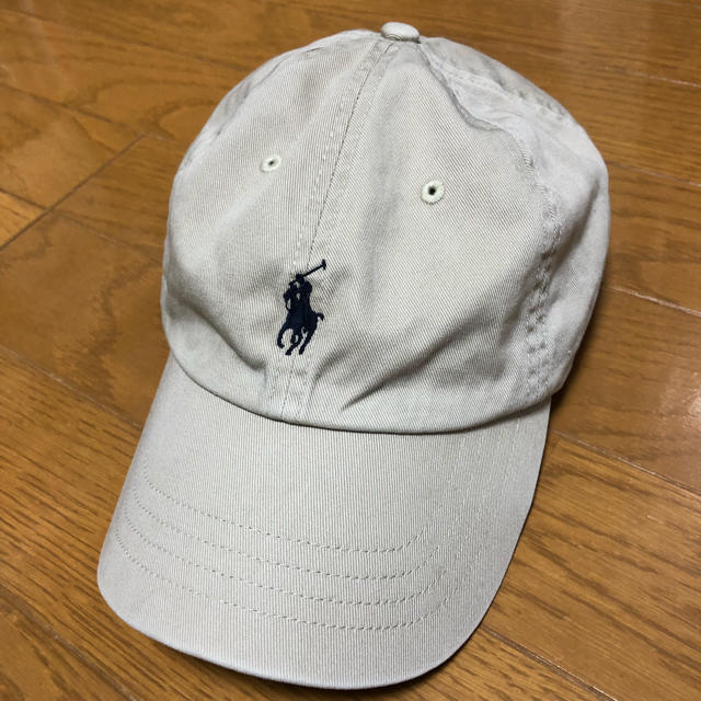 POLO RALPH LAUREN(ポロラルフローレン)のPOLO 帽子 ベージュ レディースの帽子(キャップ)の商品写真