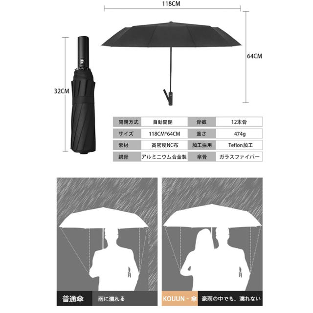 折りたたみ傘  メンズのファッション小物(傘)の商品写真