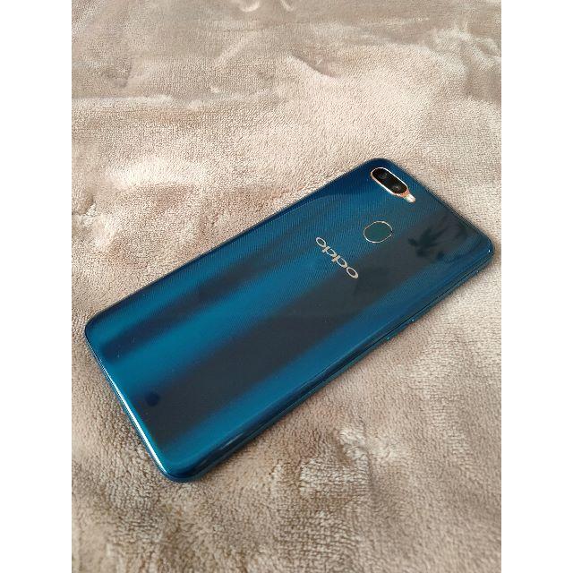 中古・美品】SIMフリー OPPO AX7 ブルー 4GB/64GB 送料無料の通販 by ...