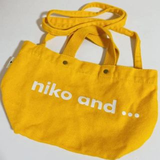 ニコアンド(niko and...)のnico and ミニショルダー トートバッグ 2way (ショルダーバッグ)