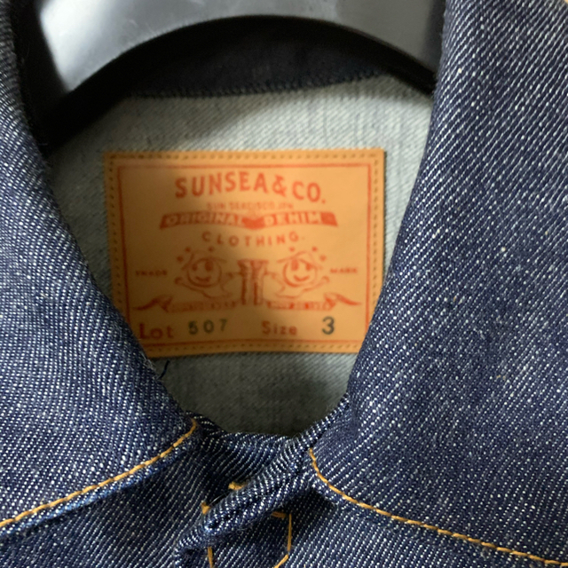 SUNSEA(サンシー)の「SUNSEA」 SUNSEA’s® 507（2nd）/Indigo メンズのジャケット/アウター(Gジャン/デニムジャケット)の商品写真