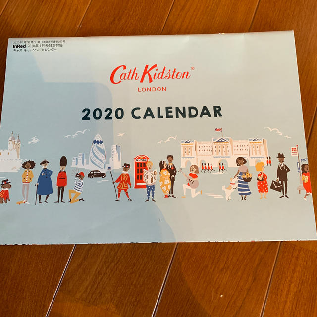 Cath Kidston(キャスキッドソン)のCath  Kidson 2020カレンダー インテリア/住まい/日用品の文房具(カレンダー/スケジュール)の商品写真