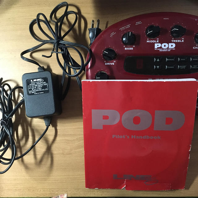 POD ver2.0 輸入品（ACアダプター付き） 楽器のレコーディング/PA機器(エフェクター)の商品写真