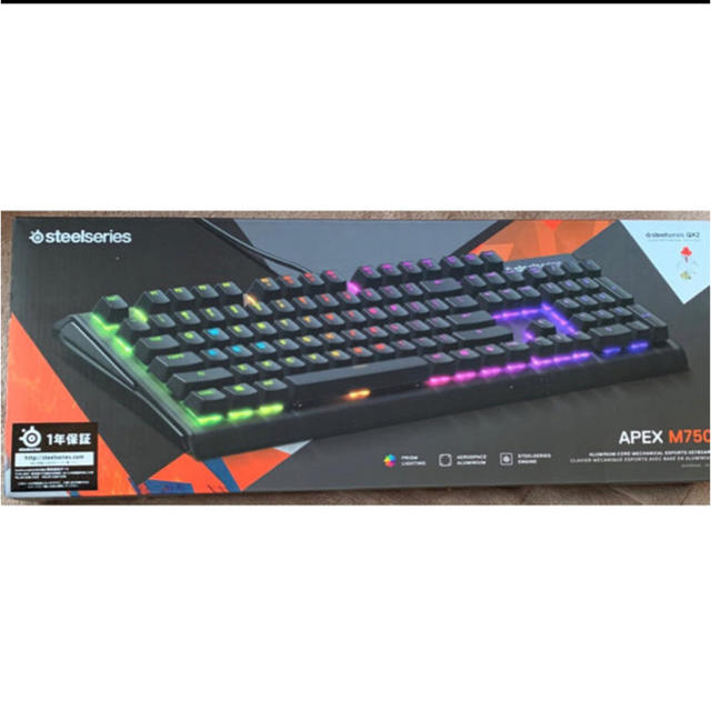 SteelSeries 日本語版 メカニカルキーボード APEX M750