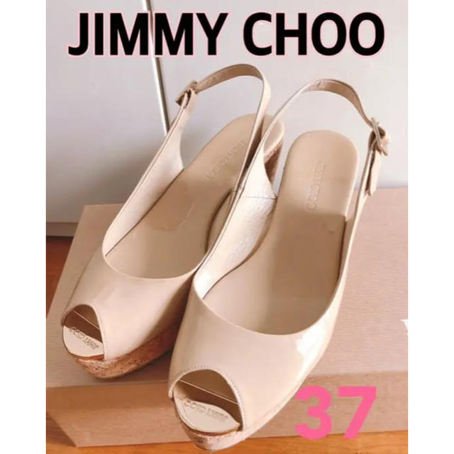 JIMMY CHOO(ジミーチュウ)のジミーチュウ  コルクサンダル レディースの靴/シューズ(サンダル)の商品写真