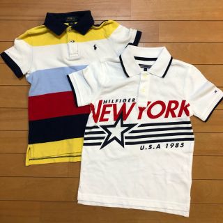 トミーヒルフィガー(TOMMY HILFIGER)のトミーヒルフィガー　ラルフローレン　ポロシャツ（サイズ130）(Tシャツ/カットソー)