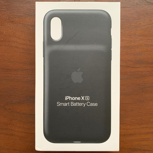iPhone Xs スマートバッテリーケース ブラック Apple純正iPhoneケース