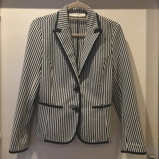 ザラ(ZARA)のZARAストライプジャケット(テーラードジャケット)