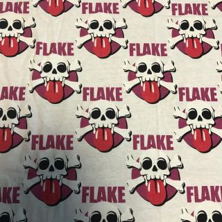 フレイク(FLAKE)のFLAKE フレイク　バギレ　生地　ホワイト(生地/糸)