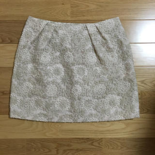アナザーエディション(ANOTHER EDITION)のazuazu♪s様専用 花柄刺繍スカート(ミニスカート)