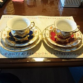 マイセン(MEISSEN)のMeissenBフォームグランツゴールド 2客セット(食器)