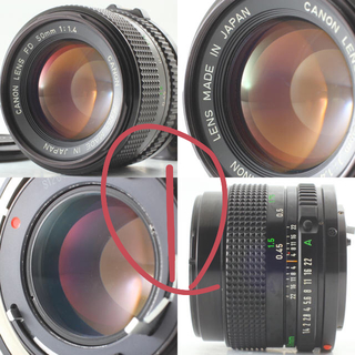キヤノン(Canon)のCanon SLR MF レンズ2本セット ①③のみ　キャノン (レンズ(単焦点))