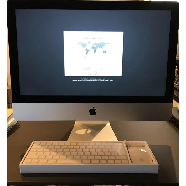 iMac 4K retina 2015年, 3.1 GHZ i5コア 完動品