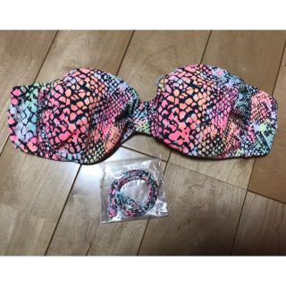 ヴィクトリアズシークレット(Victoria's Secret)のPINK バンドゥービキニ　トップのみ(水着)