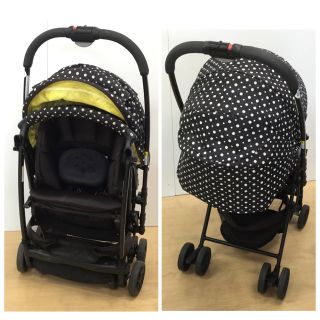 Aprica - ☆アップリカ☆ドット柄 軽量ベビーカー カルーン プラス の