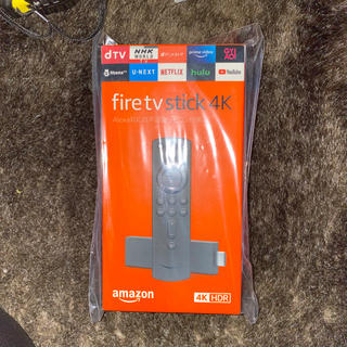 新品未開封 Amazon Fire TV Stick 4K(映像用ケーブル)
