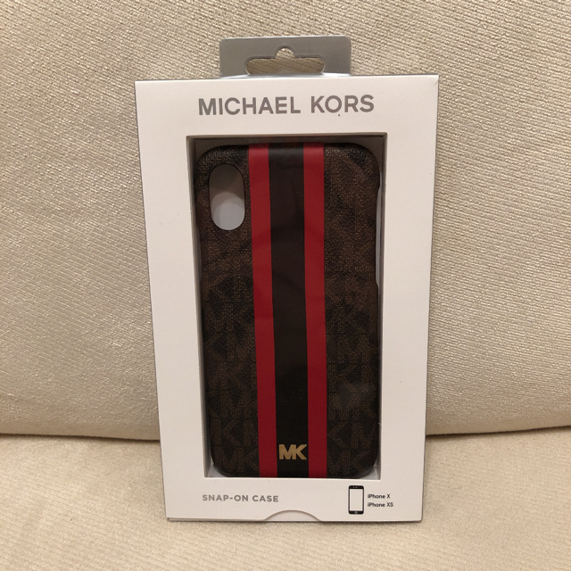 箱付き新品★MICHAEL KORS フォンカバー iPhone X/XS