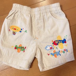 ミキハウス(mikihouse)の新品　ミキハウス　短パン　半ズボン　ハーフパンツ　mikihouse 80(パンツ)