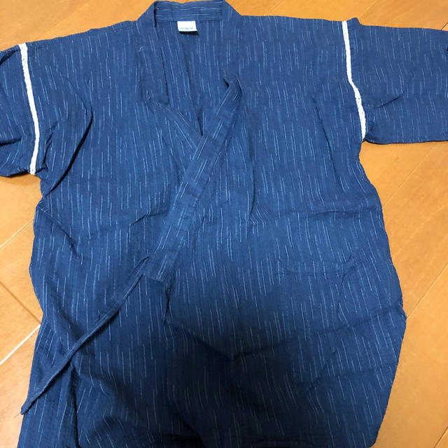 甚平　サイズ140 キッズ/ベビー/マタニティのキッズ服男の子用(90cm~)(甚平/浴衣)の商品写真