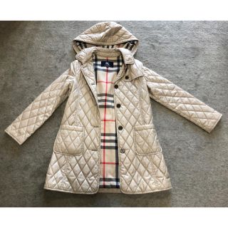 バーバリー(BURBERRY)のバーバリー　コート　150A   ベージュ　正規品　ベルト付(コート)