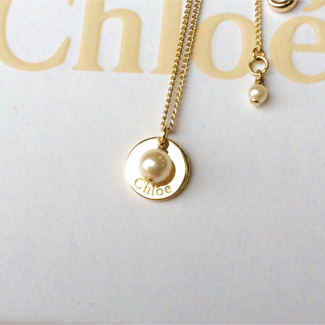 Chloe(クロエ)のChloe❤︎パールネックレス レディースのアクセサリー(ネックレス)の商品写真