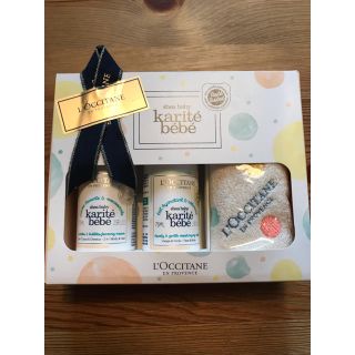 ロクシタン(L'OCCITANE)のロクシタン シア ベイビー プチギフト 【数量限定品】 ショップバッグ付き❤️(ベビーローション)