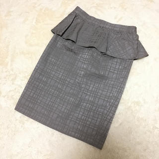 ナノユニバース(nano・universe)のペプラムタイトスカート(ひざ丈スカート)