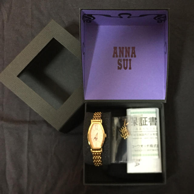 ANNA SUI(アナスイ)の【更に値下げ中！】 ANNA SUI（アナスイ）時計 レディースのファッション小物(腕時計)の商品写真