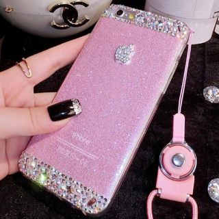 ピンク✨iPhone6/6sダイヤケース(モバイルケース/カバー)