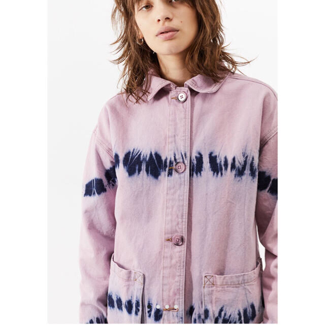 Urban Outfitters(アーバンアウトフィッターズ)のUrban Outfitters BDG タイダイ ジャケット レディースのジャケット/アウター(Gジャン/デニムジャケット)の商品写真