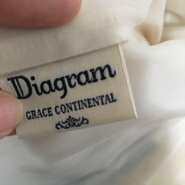 GRACE CONTINENTAL(グレースコンチネンタル)のダイアグラム by グレースコンチネンタル　スカート レディースのスカート(ミニスカート)の商品写真