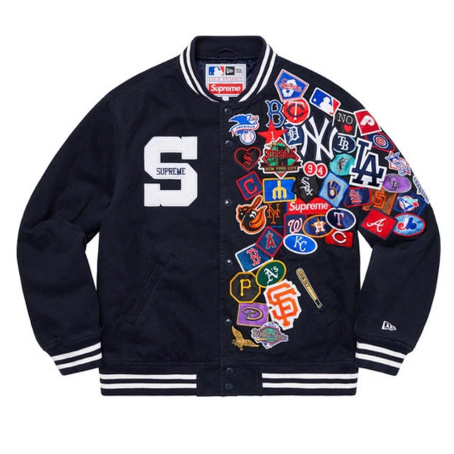 Supreme®/New Era®/MLB Varsity Jacket S
