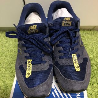 ニューバランス(New Balance)のニューバランス  WR996 ネイビー　ゴールド　25.5(スニーカー)