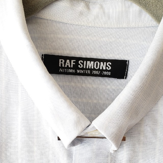 RAF SIMONS(ラフシモンズ)のRAF SIMONS 　ストライプシャツ　2007-2008　ラフシモンズ メンズのトップス(シャツ)の商品写真