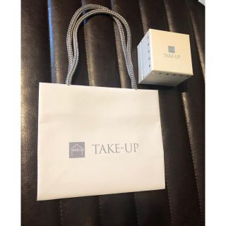 テイクアップ(TAKE-UP)のなおっちさま専用‼️TAKE UP ✨美品✨ピアス用空箱＋紙袋(ショップ袋)