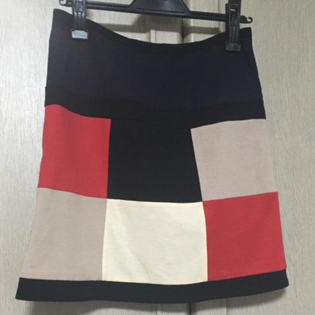 GRACE CONTINENTAL(グレースコンチネンタル)のDiagram パネルスカート レディースのスカート(ミニスカート)の商品写真