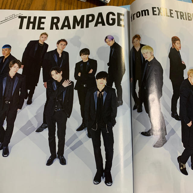 THE RAMPAGE(ザランページ)のTVガイド　4.17号　THE RAMPAGE エンタメ/ホビーの雑誌(音楽/芸能)の商品写真