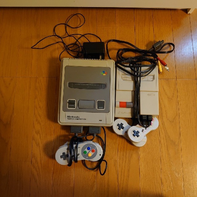 ニューファミコン スーパーファミコン 本体セット