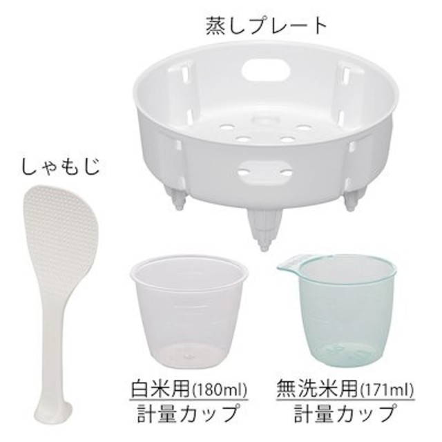 アイリスオーヤマ(アイリスオーヤマ)の【めちゃおいしく炊ける♪】ジャー 炊飯器 銘柄炊き 10合 一升 ブラック 新品 スマホ/家電/カメラの調理家電(炊飯器)の商品写真