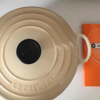 ルクルーゼ(LE CREUSET)のル・クルーゼ 18cm 限定カラーDUNE 未使用(鍋/フライパン)