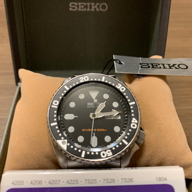 SEIKO 腕時計 SKX007 (説明書付き)ファッション小物